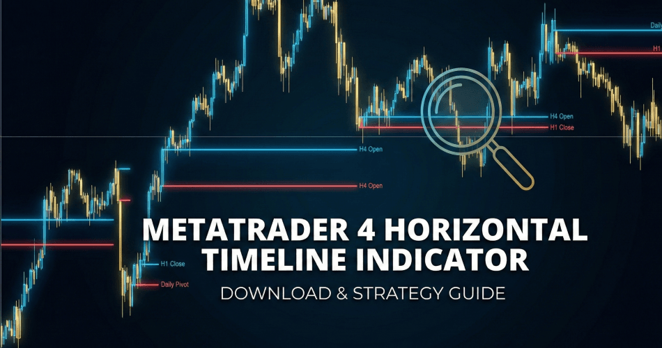 Metatrader 4 Horizontal Timeline Indicator