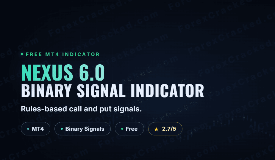 Nexus 6.0 Binary Indicator Free Download (MT4)