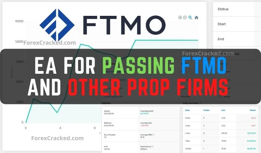 EA for Passing FTMO and Other Prop Firms – FREE Download