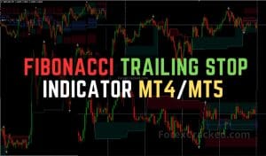 Fibonacci Based Trailing Stop Indicator