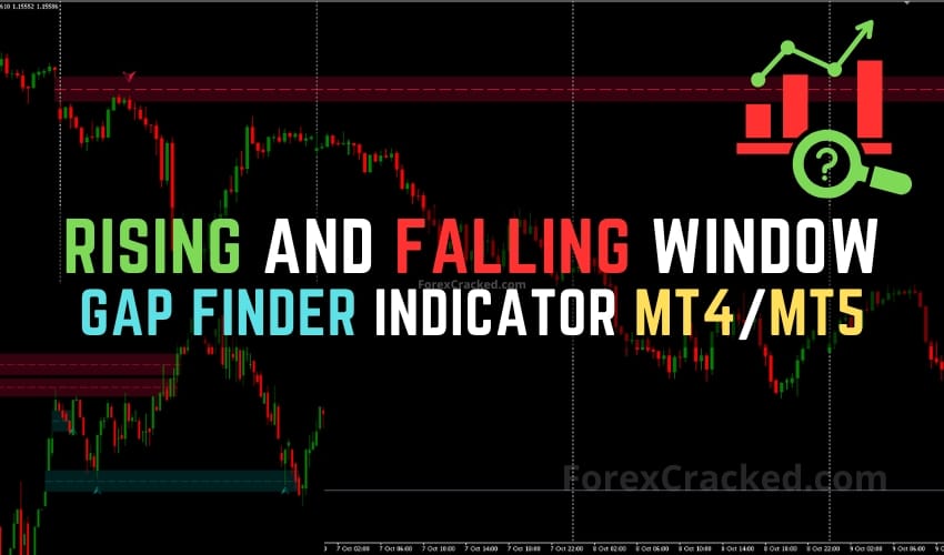 Rising and Falling Window - Gap Finder Indicator MT4MT5 FREE Download ForexCracked.com