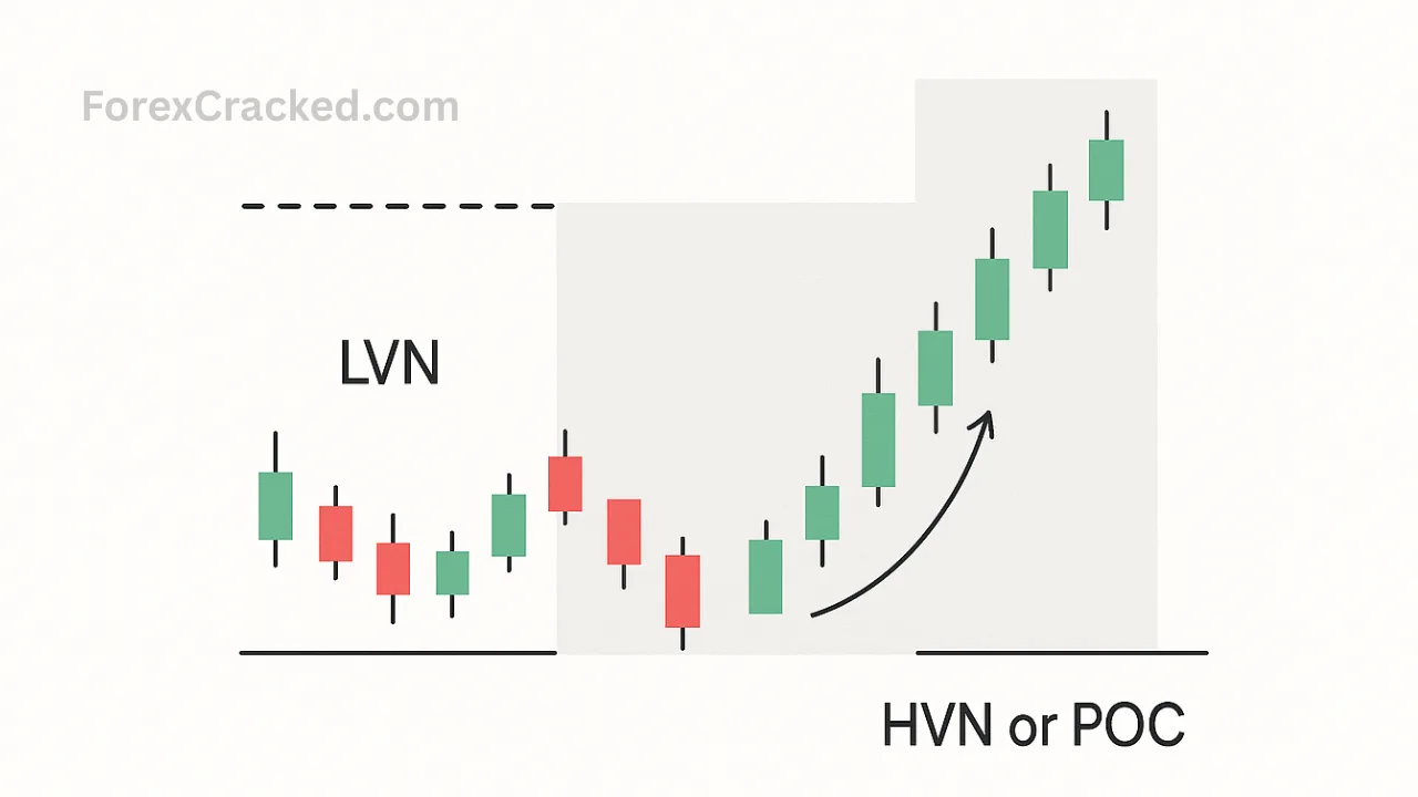 Value-Area Breakout & Retest (Thin-Zone Drive)