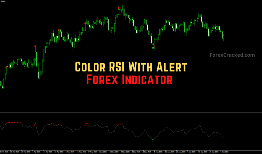 forexcracked.com Color RSI With Alert Forex Indicator for MT4MT5 Free Download